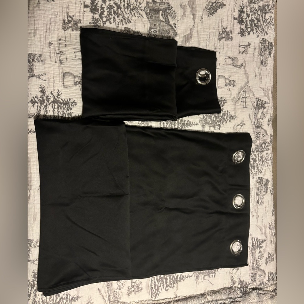 NICETOWN Halloween Blackout Draperies Window Curtain